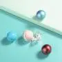 Harmony Ball Pregnancy Bola Necklace, AEONSLOVE Flower Harmony Ball Locket Music Angel Chime Caller Bell 20mm Mexican Bola Wishing Balls Pendant Necklaces Best Jewellery Gift for Pregnancy Mom Baby