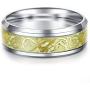 fashionlife2018 Celtic Dragon Luminous Rings Glow in The Dark Ring Titanium Stainless Steel Ring Jewelry Promise Ring Wedding Band for Men Women