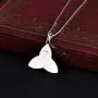 FJ Womens Hecate Necklace S925 Silver Wiccan Pagan Goddess Necklace Literary Jewelry FJ Womens Hecate Necklace S925 Silver Wiccan Pagan Goddess Necklace Literary Jewelry