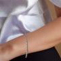 IGI Certified Lab Grown Diamond Bracelet 14K Gold 1 carat-10 carat Lab Created Diamond Tennis Bracelet For Women (1 carat-10 CTTW, HI -SI1-SI2 Quality Jewelry For Women)