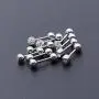 ZS 5 Pairs Ball Stud Earrings Stainless Steel 18G Barbell Gartilage Earrings Helix Earrings 4mm CZ Ear Piercing Set ZS 5 Pairs Ball Stud Earrings Stainless Steel 18G Barbell Gartilage Earrings Helix Earrings 4mm CZ Ear Piercing Set