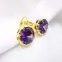 Leverback Drop Earrings Multicolor Cubic Zirconia Dangles Crystal Earrings Fashion Jewelry for Women Girls