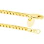 Lifetime Jewelry 2.3mm Box Chain Anklet for Women & Girls 24k Real Gold Plated