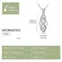 NUOMI Celtic Knot Pendant Necklace 925 Sterling Silver Cute Infinity Chain Necklaces for Women NUOMI Celtic Knot Pendant Necklace 925 Sterling Silver Cute Infinity Chain Necklaces for Women
