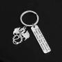 TIIMG Inspired Gift Dragon Gift Ketchup Gift Meddle Not in the Affairs of Dragons For You are Crunchy and Good With Ketchup Keychain Gift For Dragon Lover