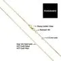 KoolJewelry Solid 14k Yellow Gold Venetian Box Chain Necklace for Women (0.6 mm, 0.7 mm, 0.8 mm or 1 mm) - Thin and Lightweight KoolJewelry Solid 14k Yellow Gold Venetian Box Chain Necklace for Women (0.6 mm, 0.7 mm, 0.8 mm or 1 mm) - Thin and Lightweight