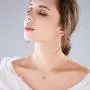 Beyond Love Heart Pendant Necklace and Earrings Jewelry Set for Women 18K White Gold Plated Bridal Wedding Silver Choker 5A Zirconia Girl Gift Party 18” Beyond Love Heart Pendant Necklace and Earrings Jewelry Set for Women 18K White Gold Plated Bridal Wedding Silver Choker 5A Zirconia Girl Gift Party 18”