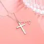 S925 Sterling Silver Faith Hope Love Cross Heartbeat Heart Pendant Necklace Christian Jewelry Gifts for Women Teen Girls S925 Sterling Silver Faith Hope Love Cross Heartbeat Heart Pendant Necklace Christian Jewelry Gifts for Women Teen Girls