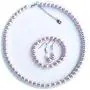 Jiyui Faux Crystal Round Smooth Pure Handmade Simulated Pearl Necklace Bracelet Earrings Jewelry Set for Wedding Bridal Women Little Girls Kids Jiyui Faux Crystal Round Smooth Pure Handmade Simulated Pearl Necklace Bracelet Earrings Jewelry Set for Wedding Bridal Women Little Girls Kids