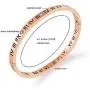 LINFENG Love Friendship Bangle Bracelet Inspirational Gifts Strainless Steel Hinged Fashion Jewelry Birthday Present