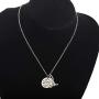 FUSTMW Hockey Charm Necklace She Believed She Could So She Did Ice Hockey Players Inspirational Gift Hockey Jewelry Gifts for Her