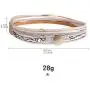 AZORA Leather Wrap Bracelets for Women Goldplated Metal Crescent Cuff Bracelet with Magnetic Buckle Casual Bohemian Wrist Bangle Jewelry Gift for Ladies Teen Girls Sister Mum