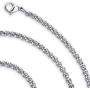 Peora 2mm Stainless Steel Rolo Chain Necklace Available in 16, 18, 20 and 22 inch Length
