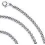 Peora Premium Surgical Grade 4mm Stainless Steel Rolo Link Chain Necklace for Men and Women, Available in 22, 24, 26, 30, and 36 inch Length