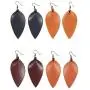 ASHMITA ASHMITA Leather Teardrop/Leaf Earrings for Women Girls Dangle Petal Earring Set ASHMITA ASHMITA Leather Teardrop/Leaf Earrings for Women Girls Dangle Petal Earring Set