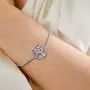 YL 925 Sterling Silver Bracelet Tree of Life Bracelets Cubic Zirconia Created Emerald Tree Jewelry Link Bracelet Gifts YL 925 Sterling Silver Bracelet Tree of Life Bracelets Cubic Zirconia Created Emerald Tree Jewelry Link Bracelet Gifts