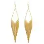 SELOVO Fish Hook Fishhoop Dangling Chain Tassel Dangle Earrings SELOVO Fish Hook Fishhoop Dangling Chain Tassel Dangle Earrings
