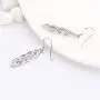 Sterling Silver Irish Vintage Celtic Knot Dangle Earrings Good Luck Celtics Earrings Jewelry for Women
