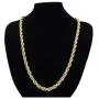 Gold Rope Chain 5mm, 20x More Real 24K, Diamond Cut For Men & Women Premium Fashion Jewelry Necklaces Over Semi Precious Bronze, Classic, 16-30 Inches USA made! Gold Rope Chain 5mm, 20x More Real 24K, Diamond Cut For Men & Women Premium Fashion Jewelry Necklaces Over Semi Precious Bronze, Classic, 16-30 Inches USA made!