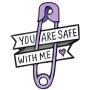 ROSTIVO Enamel Pins for Backpacks Funny Aesthetic Pin for Men Women Boys and Girls You are Safe with Me