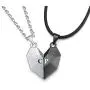 2 PCs Personalized Matching Necklaces for Couples,Custom Broken Heart Necklace Friendship Jewelry Gifts on Anniversary 2 PCs Personalized Matching Necklaces for Couples,Custom Broken Heart Necklace Friendship Jewelry Gifts on Anniversary
