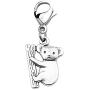 Gzrlyf Koala Charms for Jewelry Making Koala Bear Clip On Charm Koala Gifts for Koala Lovers