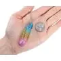 Top Plaza Natural Raw Stone Healing Crystal Necklace Silver Tree of Life Wire Wrapped Clear Quartz Point Pendant for Womens Ladies Top Plaza Natural Raw Stone Healing Crystal Necklace Silver Tree of Life Wire Wrapped Clear Quartz Point Pendant for Womens Ladies