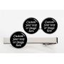Kooer Handmade Custom Personalized Wedding Cuff Links Father of The Bride Cufflinks Jewelry Gift