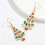 ALoveSoul Christmas Earrings for Women - Xmas Dress Up Jewelry Earrings, Christmas Tree Earrings, Apple Earrings, Ball Asymmetric Earrings