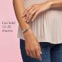 PANDORA Jewelry Bangle Charm Sterling Silver Bracelet