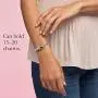 PANDORA Jewelry Bangle Charm Sterling Silver Bracelet