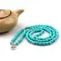 GVUSMIL 7 Chakra 108 Mala Beads Wrap Bracelets for Yoga Charm Natural Gemstone 8mm Turquoise
