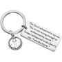 FUSTMW I AM The Storm Inspirational Cuff Bracelet Motivating Jewelry Encouragement Gift (I Am The Storm Keychain)