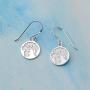 Boma Jewelry Sterling Silver Planet Earth Earrings