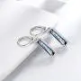 Mystic Topaz Dangle Earrings Women 925 Sterling Silver Mystic Rainbow Drop Earring Dangling Jewelry