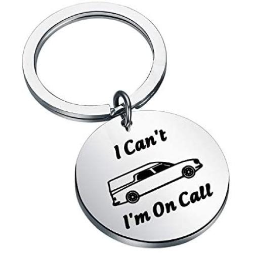 Zuo Bao Funeral Director Keychain Funeral Director Gift Funeral Rites Undertakers Keyring I Cant Im On Call Jewelry Mortician Friend Responder Gift