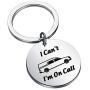Zuo Bao Funeral Director Keychain Funeral Director Gift Funeral Rites Undertakers Keyring I Cant Im On Call Jewelry Mortician Friend Responder Gift