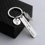 Gzrlyf I Carry You in My Heart Keychain Mom Dad Memorial Gifts for Daughter Son