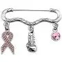 CENWA Breast Cancer Awareness Gift Pink Ribbon Pin Breast Cancer Survivor Gifts Breast Cancer Support Jewelry CENWA Breast Cancer Awareness Gift Pink Ribbon Pin Breast Cancer Survivor Gifts Breast Cancer Support Jewelry