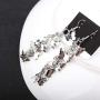 Butterfly Earrings for Women Jewelry, Long Flying Butterfly Tassels Dangle Elegant Earrings