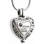 ATOP Always in My Heart Locket Urn Necklace Pet Keepsake Jewelry for Ashes,Carved Locket Stainless Steel Keepsake Waterproof Memorial Pendant for Love,with Tool ATOP Always in My Heart Locket Urn Necklace Pet Keepsake Jewelry for Ashes,Carved Locket Stainless Steel Keepsake Waterproof Memorial Pendant for Love,with Tool
