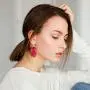 Genuine Leather Earrings Lightweight Teardrop Earrings - Handmade Leaf Dangle Antique Looking Petal Summer Earrings Set for Women Girls, 9 Pairs Random Color Genuine Leather Earrings Lightweight Teardrop Earrings - Handmade Leaf Dangle Antique Looking Petal Summer Earrings Set for Women Girls, 9 Pairs Random Color