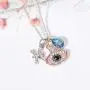 OLYSHE Necklace Zodiac Pendant