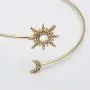 Upper Arm Band Cuff Bracelet Simple Sun Moon Armlet Bracelet Open Butterfly Armband Cuff Adjustable Bangle for Women Girls Jewelry Upper Arm Band Cuff Bracelet Simple Sun Moon Armlet Bracelet Open Butterfly Armband Cuff Adjustable Bangle for Women Girls Jewelry