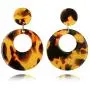 SMALLLOVE Acrylic Earrings Set for Women Girls Fashion Retro Bohemian Statement Leopard Print Geometric Resin Acetate Drop Dangle Hoop Studs Earrings SMALLLOVE Acrylic Earrings Set for Women Girls Fashion Retro Bohemian Statement Leopard Print Geometric Resin Acetate Drop Dangle Hoop Studs Earrings