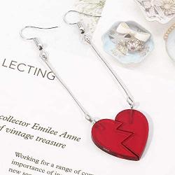JoJo Bizarre Adventure Polnareff Earrings - Heart Puzzle Anime Earrings - Gift For Women and Girls