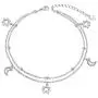 DAOCHONG Anklet for Women S925 Sterling Silver Adjustable Foot Ankle Bracelet DAOCHONG Anklet for Women S925 Sterling Silver Adjustable Foot Ankle Bracelet