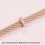 Pandora Jewelry Reflexions Clip Cubic Zirconia Charm Pandora Jewelry Reflexions Clip Cubic Zirconia Charm