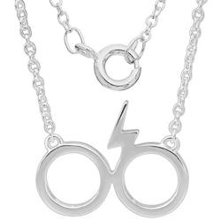 Harry Potter Jewelry, Silver Plated Necklace