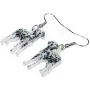 DUOWEI Acrylic Novelty Spot Dalmatian Dog Earrings Lovely Pets Drop Dangle Jewelry for Women Teens Girls Birthday Gifts